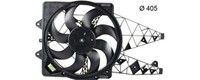 Mahle LüFter, MotorküHlung CFF 248 000P FüR Abarth Alfa Romeo