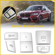 For BMW X3 X6 X4 X5 Handbrake Brake Parking Switch Auto Hold Button Cover Trim