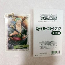 Zoro ONE PIECE Mugiwara Sticker Collection