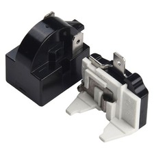 Refrigerator PTC Starter Relay Replace for 2 Pins Compressor Overload Protector