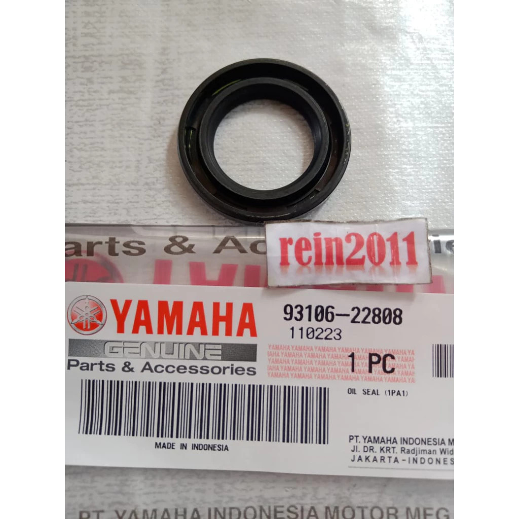 Genuine Wheel Oil Seal Fits For Yamaha YZF-R3 MT-03 X-Max 2017-2026 ...