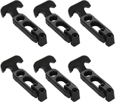 6Pcs Rubber Latches Flexible T Handle Draw Latch 4.3 Inch Hasp Draw Latch for To