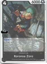 Roronoa Zoro OP10-095 Prices | One Piece Japanese Royal Blood