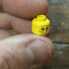 Emperor Palpatine Head LEGO Star Wars Minifigure Yellow 3340 7200 7166