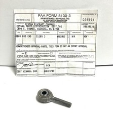 Cessna P/N S1105-3 Rod End Bearing w/ 8130, Alt. P/N MM-3M-38 - Caravan Citation