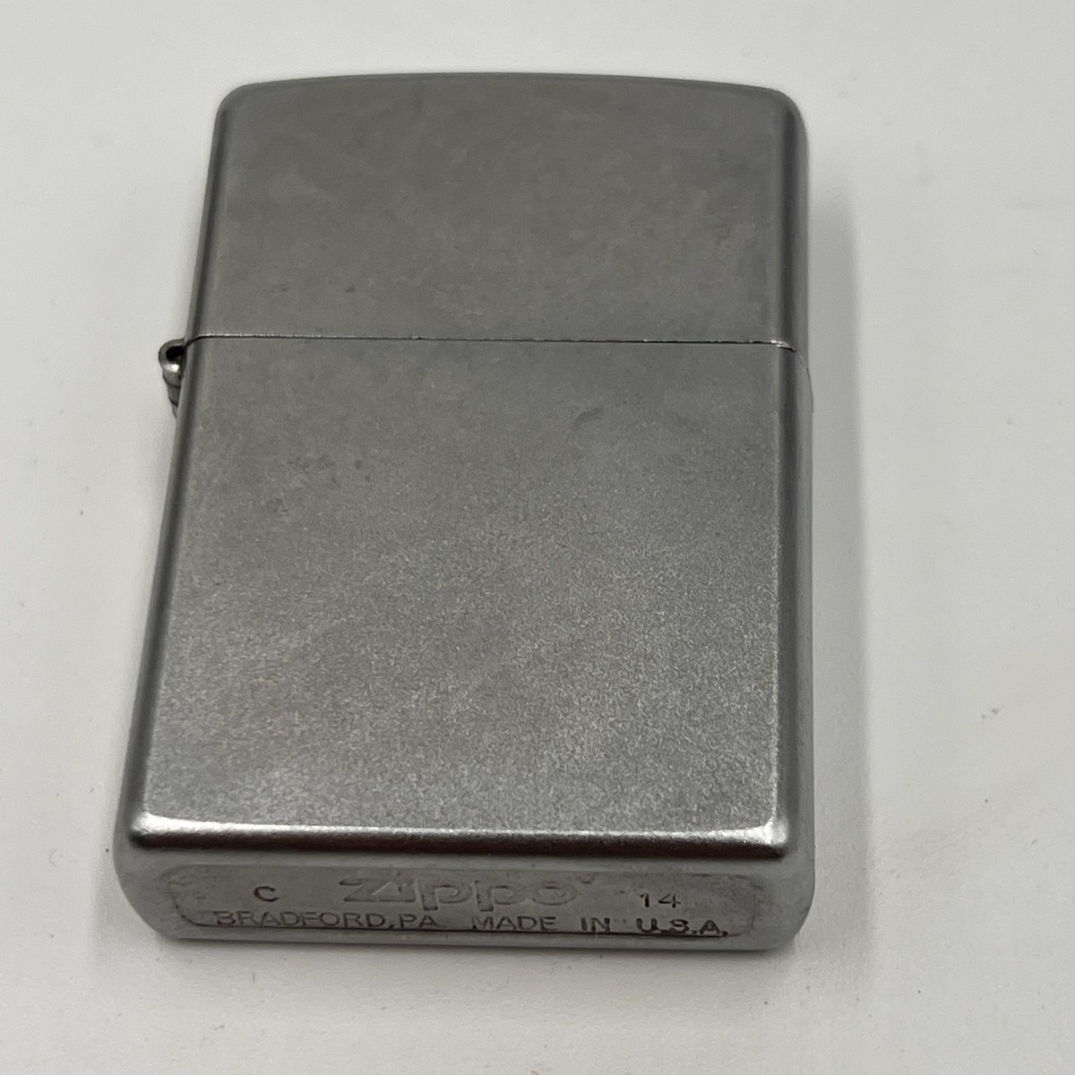 Zippoライター　BRADFORD.PA Zippo Lighter C 14 Bradford PA USA *NEEDS FLUID* | eBay