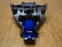 Fit Traxxas 8S X-Maxx Ultimate Front Bulkhead Blue Aluminum Differential Housing