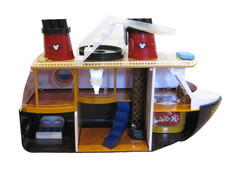 Disney Parks Cruise Line Playset Ship ONLY No Accessories 2022 Lights & Sounds