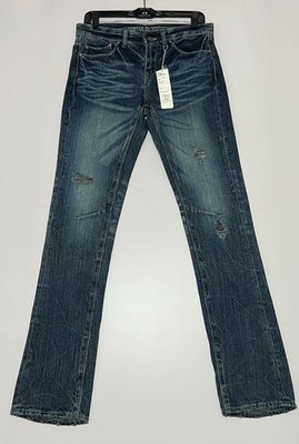 GOSTAR DE FUGA Japanese Denim Jeans Distressed Y2K Archive Tag Size 44 (W30 L41)