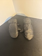 Black Trinsulated Waterproof Gloves Size Youth Large 5-7Years 