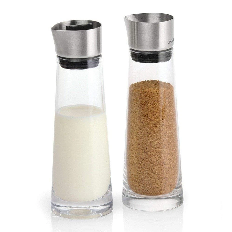 Blomus 63510 Cream & Sugar Set Clear Large Modern Kitchen Dining新品 - Image 2 of 4