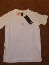 Adidas White Kids T-shirt Brand New with Tags Size 7-8