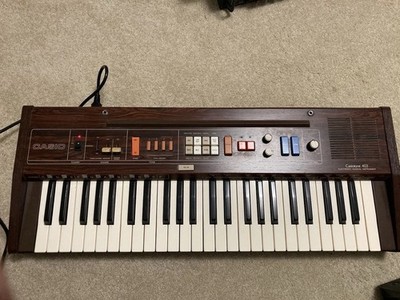 CASIO ヴィンテージ電子キーボード Casiotone403 Casiotone 403 keyboard vintage Keyboard Synthesizer | eBay