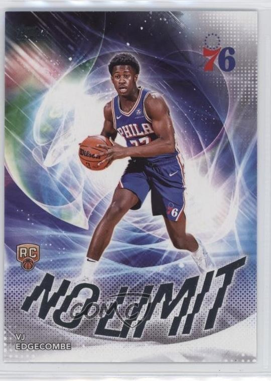 2025-26 Topps No Limit VJ Edgecombe #NL-3 b6y