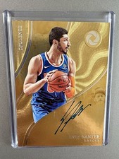 2017-18 Panini Opulence Enes Kanter Opulent Silver Auto Autograph /25