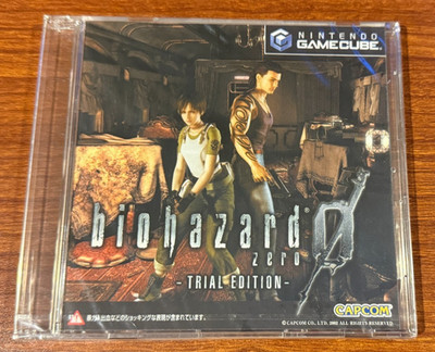 *New Sealed* JP GameCube BIOHAZARD 0 ZERO TRIAL EDITION - Japanese