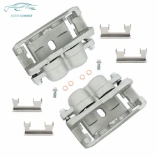 2PCS Front Brake Calipers For Chevy Silverado 1500 Avalanche GMC Sierra Yukon