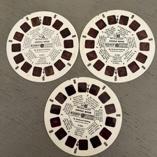 1966 Walt Disney's 3631 The Jungle Book Movie view-master 3 Reels Original Owner