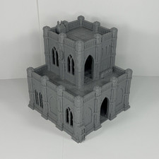 1 large Warhammer Gothic Ruins Modular Building Terrain Scenery Unpainted