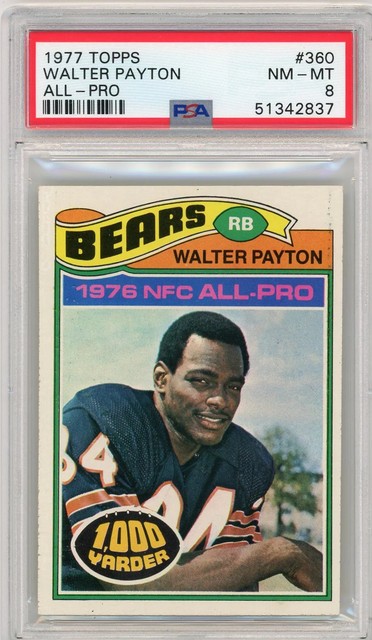 Walter Payton 1977 Topps Topps