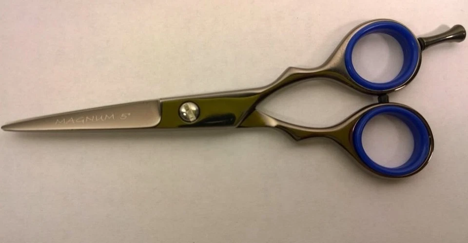 MAGNUM Professional Hairdressing Barber Cutting Scissors Shears ( G/M Colour ) 5.0"