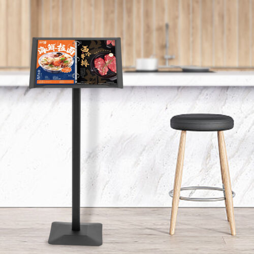 Ring Binder Lectern Stand Menu Stand Catalogue Browser Floor Stand Brochure New - Picture 5 of 38