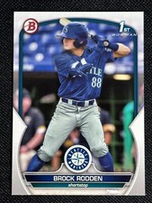 Brock Rodden 1st Bowman 2023 Bowman Draft # BD-171