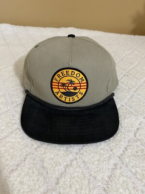 Freedom Artist Embroidered Logo Rope Hat Adjustable  One Size