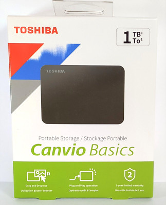 Festplatte 1 TB 1000GB   Toshiba  USB 3   Computer Notebook   für Datensicherung