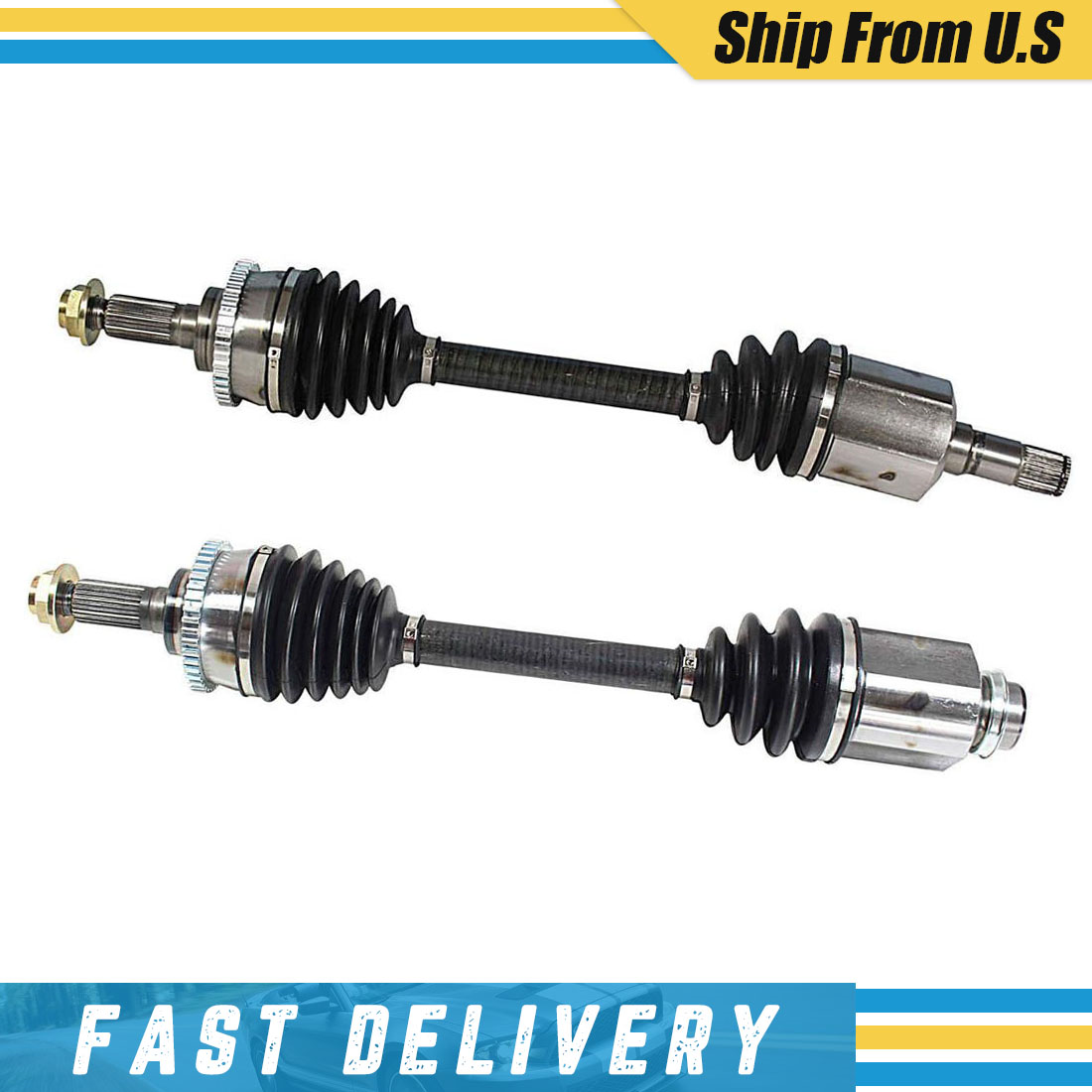 Front CV Joint CV Axle Shaft For 1993 1994 1995 1996 97 Mazda MX-6