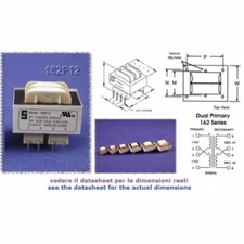 NEW 1x Hammond 162J120, from PCB 36VA, 120V, 0.3A (60V 0.6A) web lower price