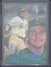 1997 Flair Showcase Legacy Edition Row 0 Section 0 Seat 171 Jason Giambi No 37 o