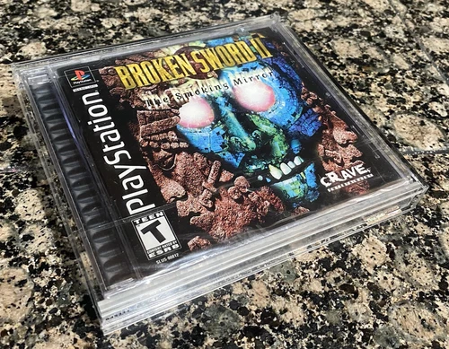 Broken Sword II The Smoking Mirror PlayStation 1 Factory Sealed PS1 WATA Ready 2