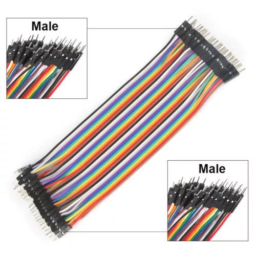 40 Pin Dupont Cables M-F, M-M, F-F Jumper Breadboard Wire GPIO Ribbon Pi Arduino - Picture 9 of 14