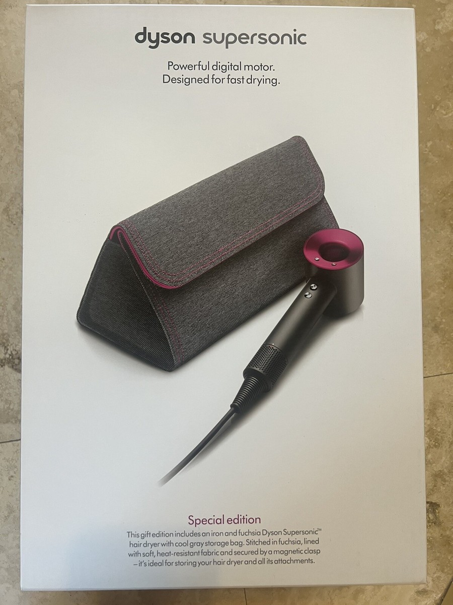 Dyson HP00 2021年袋 Dyson Supersonic 1600W Standard Hair Dryer - Gray/Pink for sale