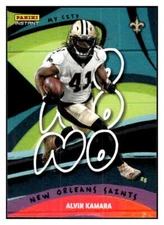 ALVIN KAMARA 2022 Panini Instant My City /1860 #23 Saints NFL  ID:50724