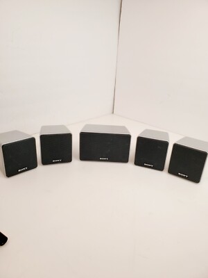 msasになります ！ソニーミニコンポ SONY Wall Mount Surround Sound Speakers SS-MSP67 4 Satellite & SS
