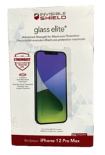Zagg INVISIBLESHIELD Glass Elite Visionguard iPhone 12 Pro Max Screen Protector