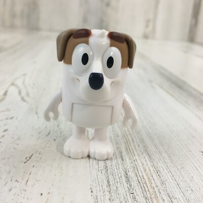 Bluey Friend Jack Russell White Brown Dog School Mate Replacement Figure NEW