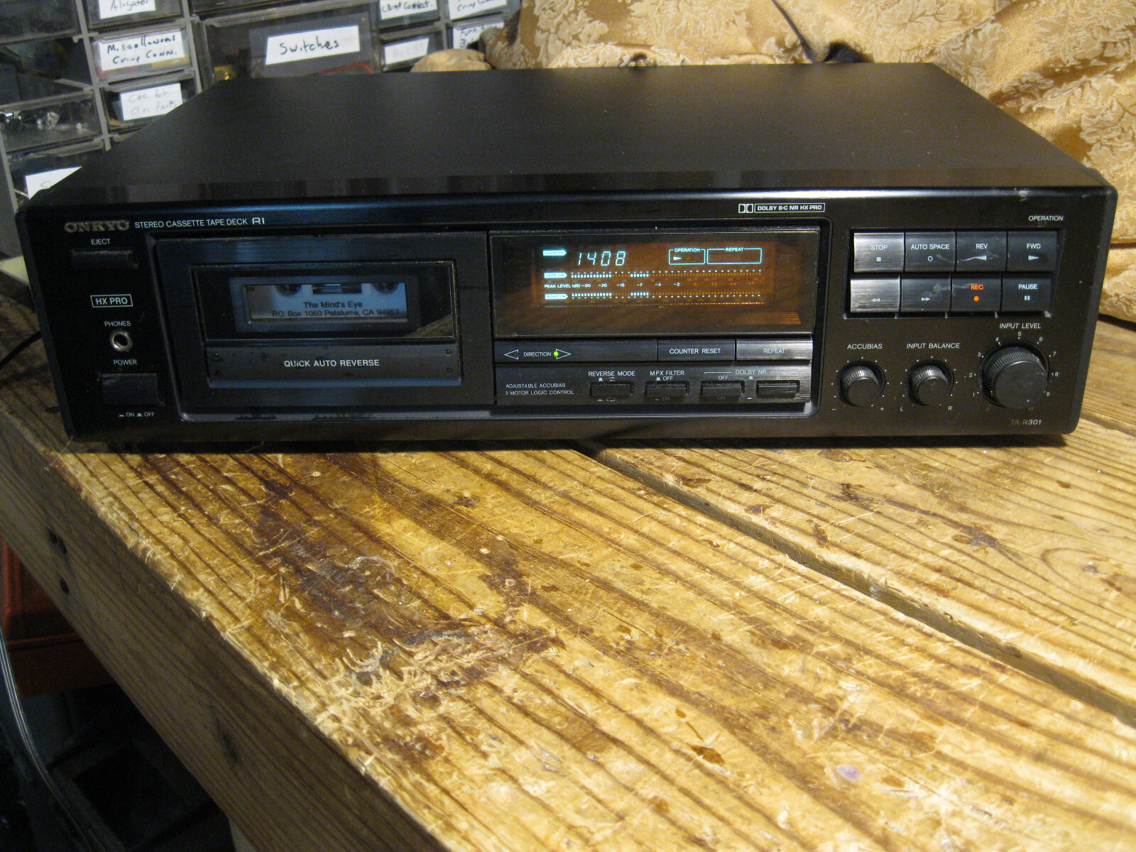 Onkyo TAR301 R1 Pro Stereo Cassette Deck, Tested, Very good Condition