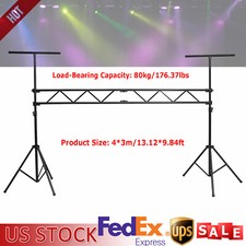 DJ Light Stand Rack T-Bar Lighting Trussing Stage Audio Light Truss Professional