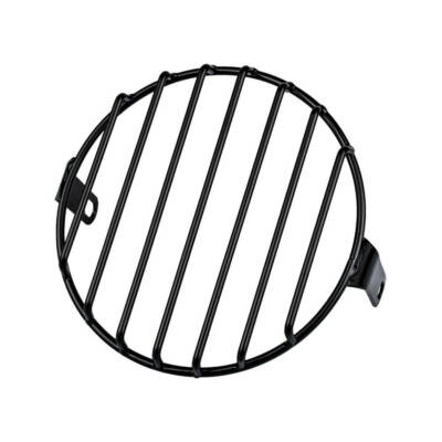 6.5'' Headlight Mesh Grill Guard Motorcycle Headlamp Light Cover for Cafe Racer B