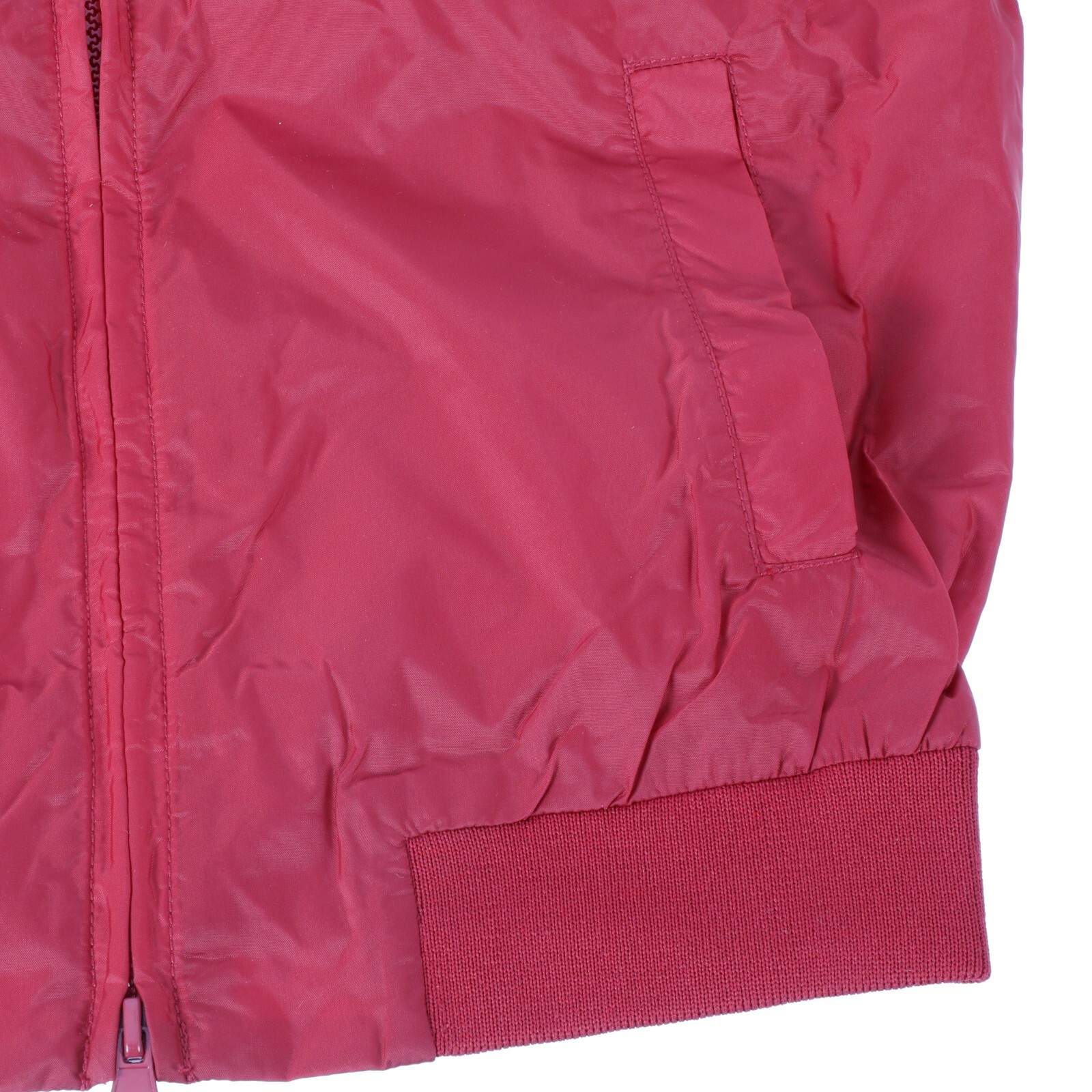 GENUINE PIAGGIO VESPA BOMBER JACKET LADY RED MEDIUM OEM NEW 