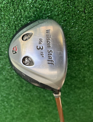 Wilson Staff Df6 Fairway 3-Wood 15°, Regular-Flex Aldila NVS-DL 75g, Men's RH