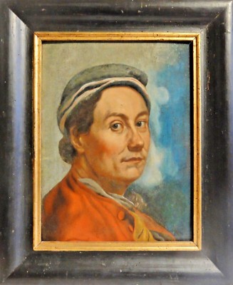 Anton GRAFF, 1736-1813 Portrait Gemälde c 1760: GIOVANNI BATTISTA TIEPOLO, MALER