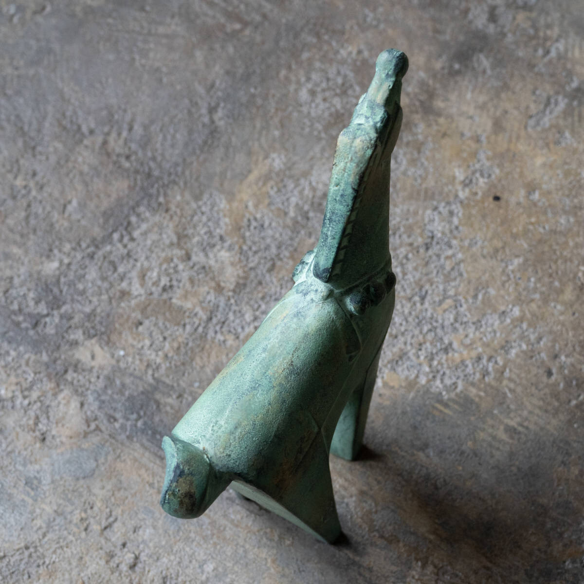 Sotaro Saegusa Iron Horse Sculpture Zodiac Figurine Japanese Art