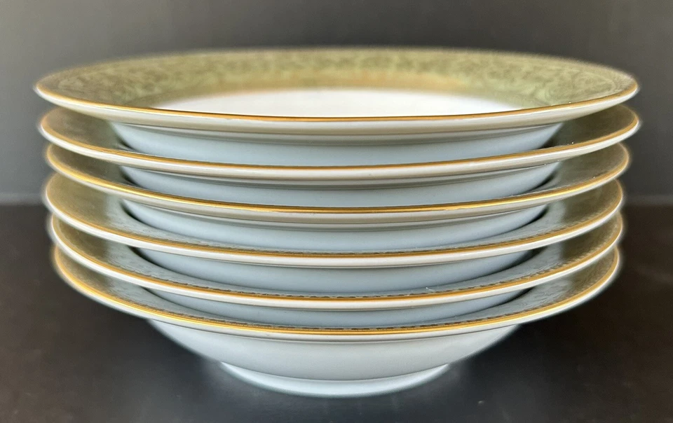 Juego de 6 fruteros de postre Sango Versailles 3632 5 1/2" Foto 3 de 4