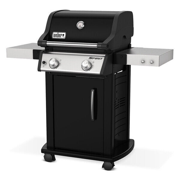 Weber Spirit E-215 Barbecue a gas con mobiletto chiuso Grill 2 Fuochi Pieghevole