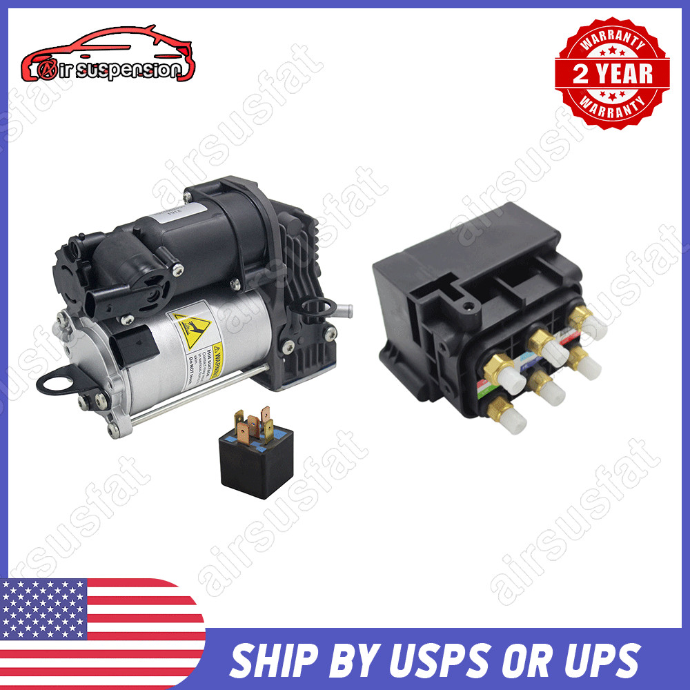 Air Ride Compressor Relay Valve Block For Mercedes W164 ML320 ML350 X164 GL450-image