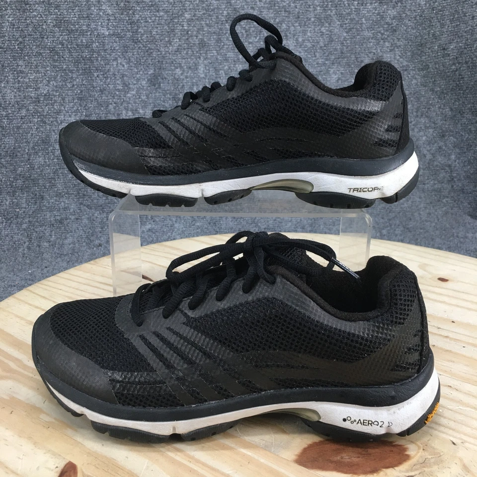 Abeo туфли женщин 7,5 M Aero 2.0 бриллиант кроссовки черный шнурует вверх низкий верхний комфорт - Изображение 2 из 4